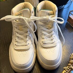 Reebok Kids White High-Top Sneakers